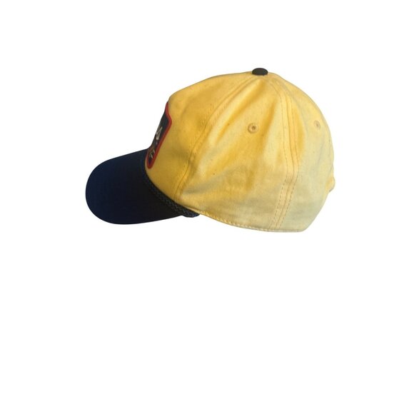 Coors Banquet Vintage Yellow & Navy Snapback Hat - Picture 2 of 6